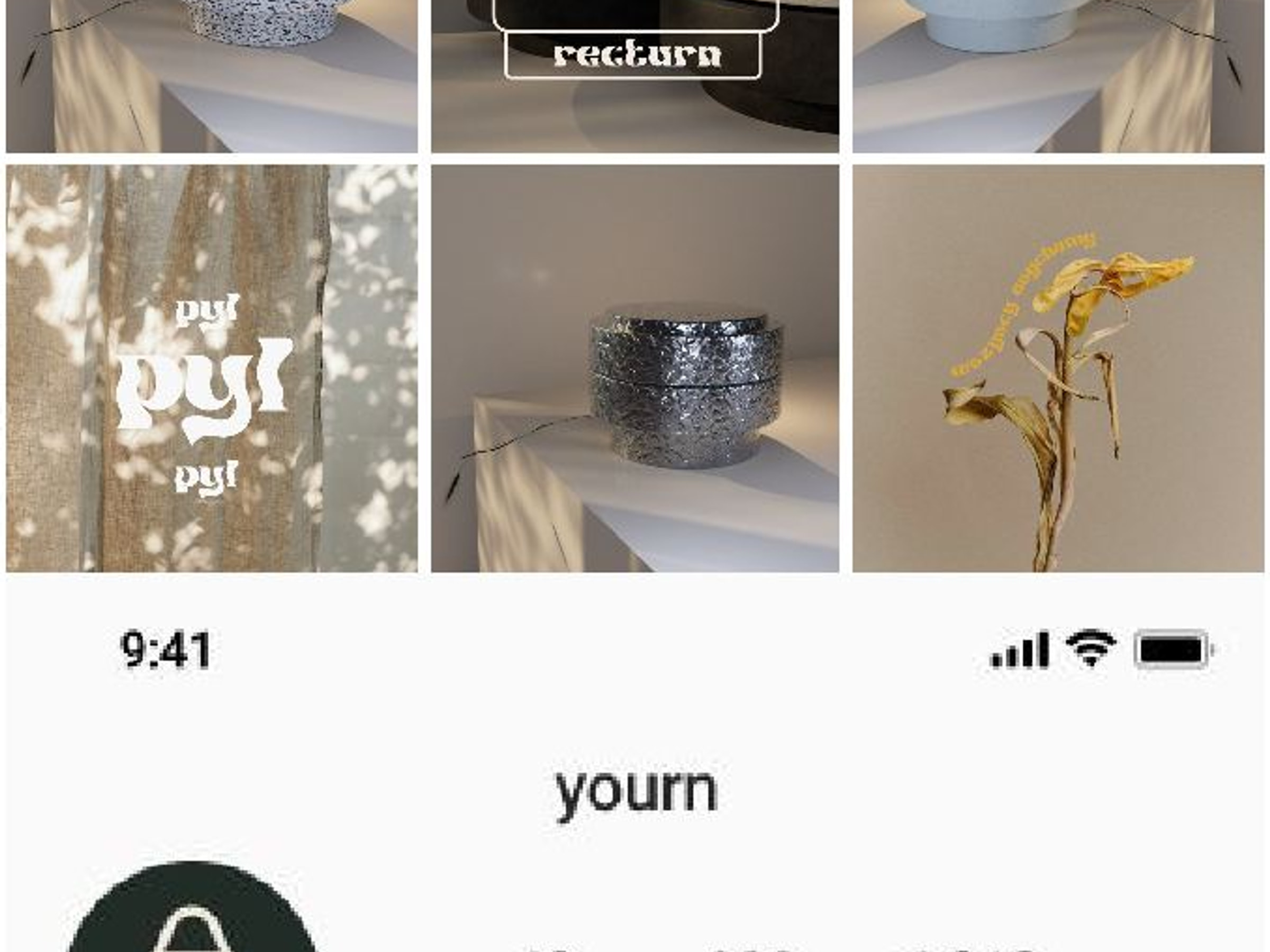 Podgląd projektu Yurn